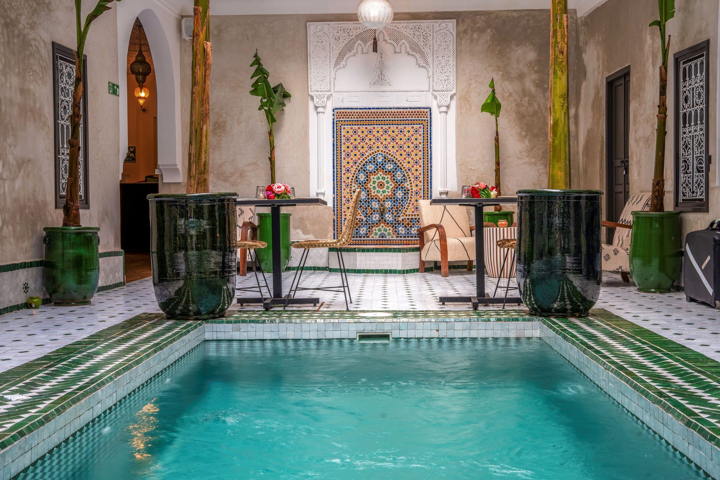 Patio d’un riad de la collection GoGestion à Marrakech